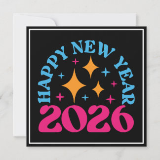 Cartes Pour Fêtes Annuelles Happy New Year 2026-73950