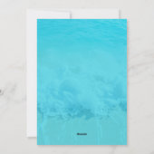 Cartes Pour Fêtes Annuelles Happy New Year Aqua Multi-photo (Dos)