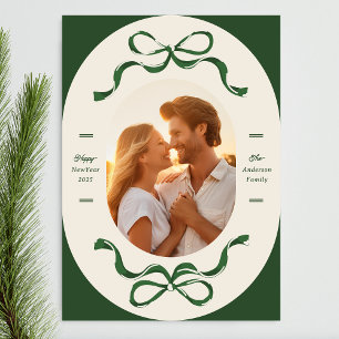 Cartes Pour Fêtes Annuelles Happy New Year   Ombre Gradient   Colorful Horizon