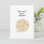 Cartes Pour Fêtes Annuelles Happy Passover Spring Sesach Seder (Debout devant)