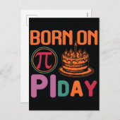 Cartes Pour Fêtes Annuelles Happy Pi Day 2026 Math Nerd Celebration (Devant / Derrière)