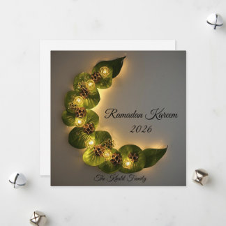 Cartes Pour Fêtes Annuelles Happy Ramadan Mubarak Ramadan Kareem Muslim