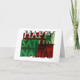 Cartes Pour Fêtes Annuelles Happy Saturnalia! 01