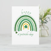 Cartes Pour Fêtes Annuelles Happy St Saint Patrick's Day (Debout devant)