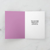 Cartes Pour Fêtes Annuelles Happy Sweetest Day Cupcakes and Cookies on Purple (Intérieur)