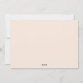 Cartes Pour Fêtes Annuelles Happy Thanksgiving (Dos)