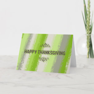 Cartes Pour Fêtes Annuelles Happy Thanksgiving
