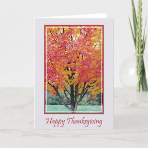Cartes Pour Fêtes Annuelles Happy Thanksgiving