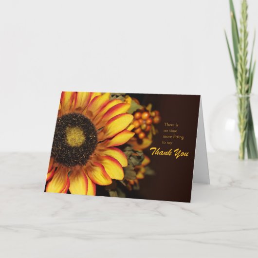 Cartes Pour Fêtes Annuelles Happy Thanksgiving (Devant)