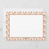 Cartes Pour Fêtes Annuelles Happy Thanksgiving (Dos)