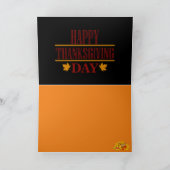 Cartes Pour Fêtes Annuelles Happy Thanksgiving (Intérieur)