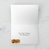 Cartes Pour Fêtes Annuelles Happy Thanksgiving Owls (Intérieur)