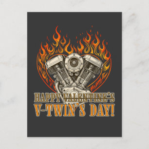 Cartes Pour Fêtes Annuelles Happy V-Twin's Day for Chopper Lovers