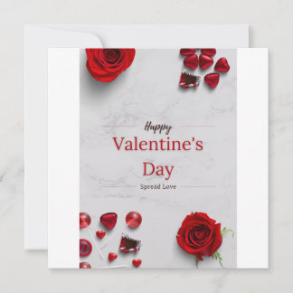 Cartes Pour Fêtes Annuelles Happy Valentine's Day