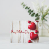 Cartes Pour Fêtes Annuelles Happy valentines day (Debout devant)