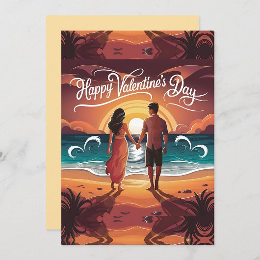 Cartes Pour Fêtes Annuelles Happy Valentines Day 