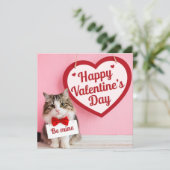 Cartes Pour Fêtes Annuelles Happy Valentine's day - Be mine (Debout devant)