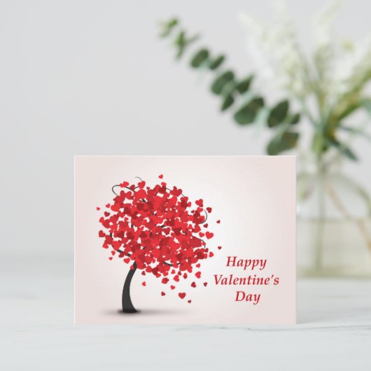 Cartes Pour Fêtes Annuelles Happy Valentine's Day Postcard (Debout devant)
