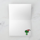 Cartes Pour Fêtes Annuelles Happy vegan Christmas (Intérieur)