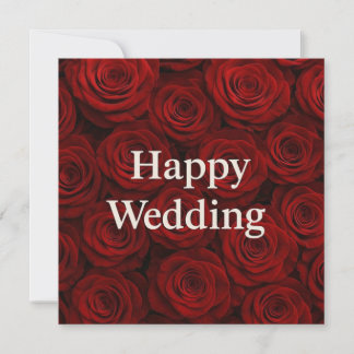 Cartes Pour Fêtes Annuelles Happy Wedding Greeting Cards 