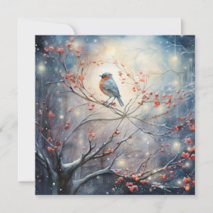 Cartes Pour Fêtes Annuelles Harmonie de Noël bienheureuse