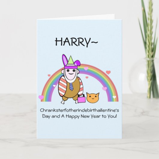 Cartes Pour Fêtes Annuelles Harry Holidaze (Devant)