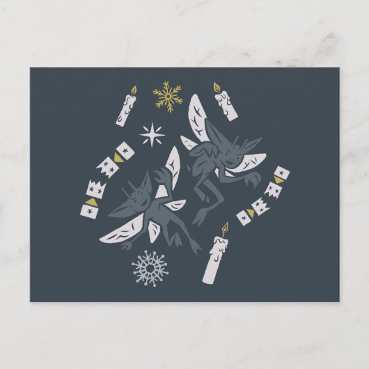 Cartes Pour Fêtes Annuelles HARRY POTTER™ Cornish Pixies & Christmas Crackers (Devant)