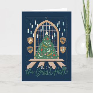 Cartes Pour Fêtes Annuelles Harry Potter | Décorez le Grand Hall
