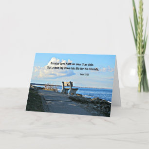 Cartes Pour Fêtes Annuelles Hath d'amour de 15h13 de John un plus grand aucun