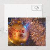 Cartes Pour Fêtes Annuelles Hauskaa Joulua Merry Christmas (Devant / Derrière)
