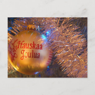Cartes Pour Fêtes Annuelles Hauskaa Joulua "Merry Christmas"