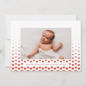Cartes Pour Fêtes Annuelles Heart Gradient valentine Photo (Devant)