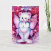 Cartes Pour Fêtes Annuelles heartbear (Dos)