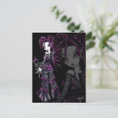 Cartes Pour Fêtes Annuelles "Heather" Rose Valentine's Day Flower Postc (Debout devant)