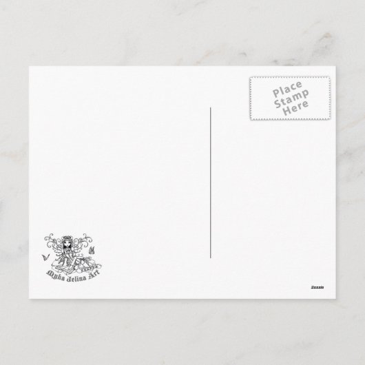 Cartes Pour Fêtes Annuelles "Heather" Rose Valentine's Day Flower Postc (Dos)