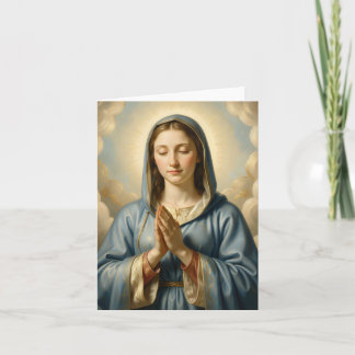 Cartes Pour Fêtes Annuelles Heilige Mutter Gottes – Göttliche Liebe & Schutz