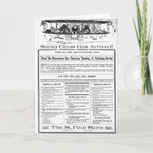 Cartes Pour Fêtes Annuelles Héraut Minnesota d'automnes de l'annonce 1909 de