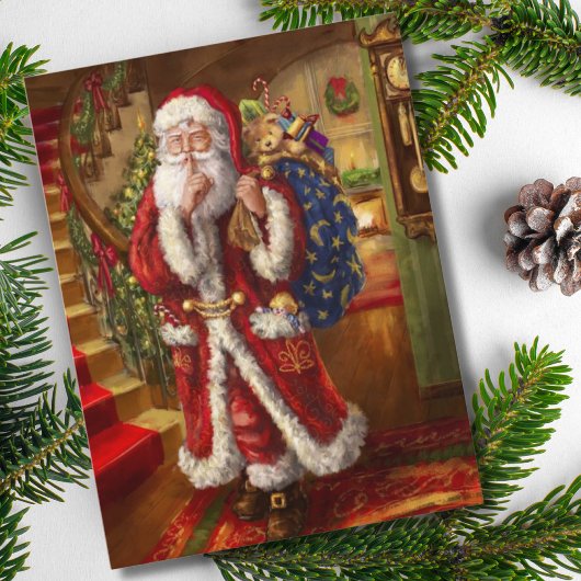 Cartes Pour Fêtes Annuelles Here Comes