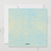 Cartes Pour Fêtes Annuelles Hérisson pourpre (Dos)