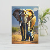 Cartes Pour Fêtes Annuelles Héritage africain (Debout devant)