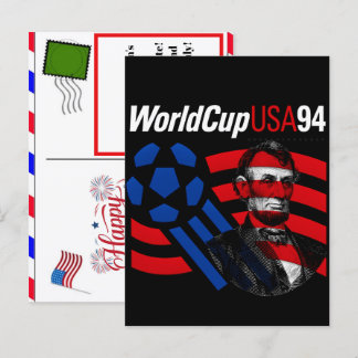Cartes Pour Fêtes Annuelles Héritage de la Coupe du Monde USA 94 & 4 juillet 2