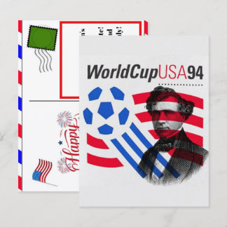 Cartes Pour Fêtes Annuelles Héritage de la Coupe du Monde USA 94 et foot de la