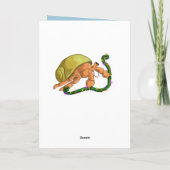 Cartes Pour Fêtes Annuelles Hermite de Noël (Dos)