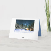 Cartes Pour Fêtes Annuelles Heure de Noël du Cabine du journal (Dos)