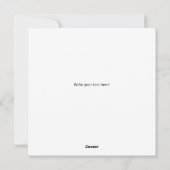 Cartes Pour Fêtes Annuelles Heure du café du Père Noël (Dos)