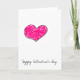 Cartes Pour Fêtes Annuelles Heureuse Sainte-Valentin