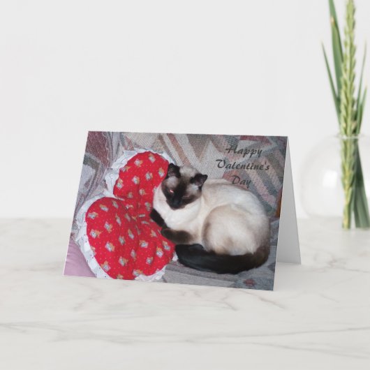 Cartes Pour Fêtes Annuelles Heureuse Sainte-Valentin (Devant)