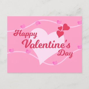 Cartes Pour Fêtes Annuelles Heureuse Sainte-Valentin 