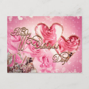 Cartes Pour Fêtes Annuelles Heureuse Sainte-Valentin