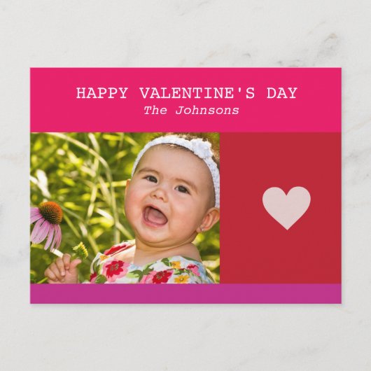 CARTES POUR FÊTES ANNUELLES HEUREUSE SAINTE-VALENTIN (Devant)